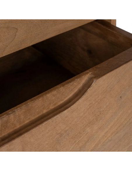 Aparador de lineas rectas SAM 193 x 48 en madera de mango natural