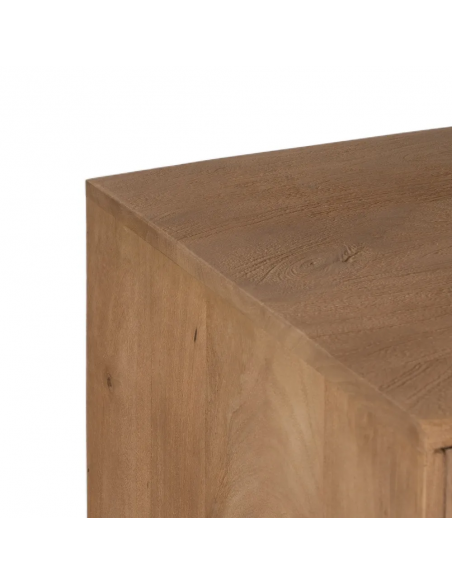 Aparador de lineas rectas SAM 193 x 48 en madera de mango natural