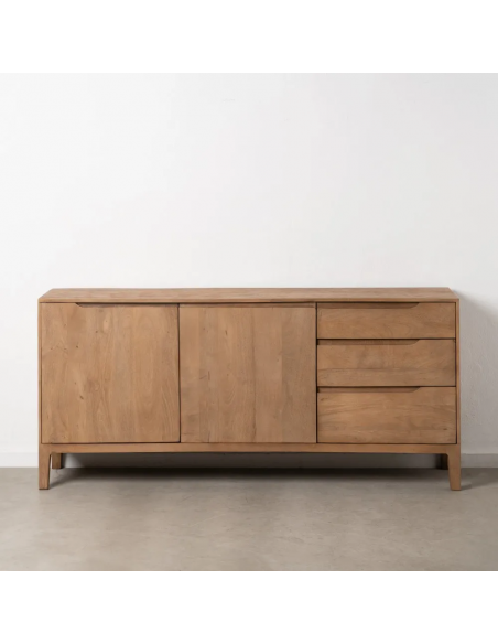 Aparador de lineas rectas SAM 193 x 48 en madera de mango natural