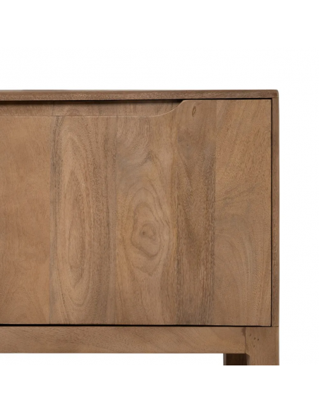 Mueble TV de lineas rectas SAM 150 x 40 de madera de mango