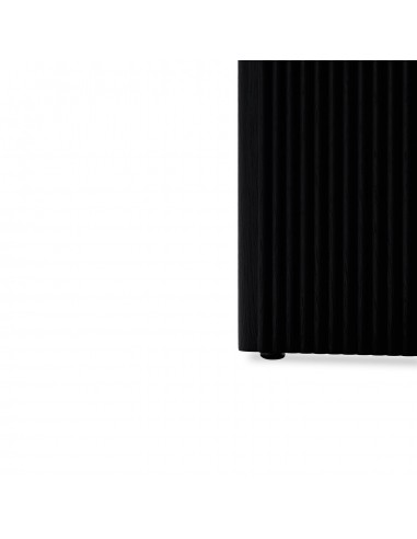 Mesa redonda auxiliar FARIS 45, madera maciza...