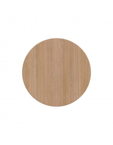 Mesa redonda LICIA de Ø120, folheada em...