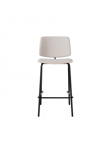 Banqueta baixa design AUSTIN 65, tecido Bora,...