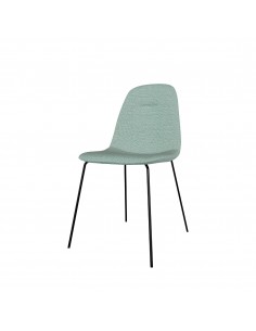 Silla minimalista AIMIN de tejido Tango y patas de metal...