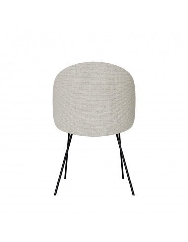 Cadeira design com braços MINNA em tecido Bora...