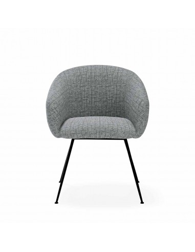 Silla de diseño con brazos LUCIA tejido Bora...