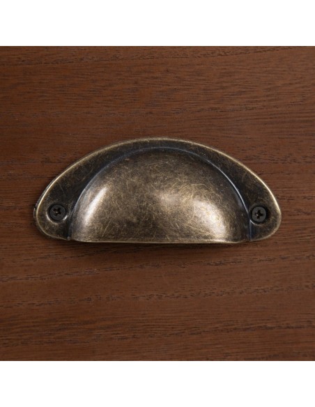 Mesa de centro bohemio chic Sasha 110 x 50, madera de paulonia, pino y ratán