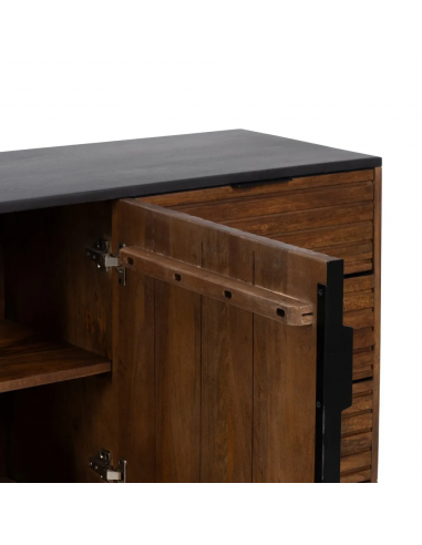 Aparador Kesia 160 x 75, 2 puertas y 3 cajones,...