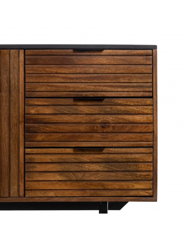 Aparador Kesia 160 x 75, 2 puertas y 3 cajones,...