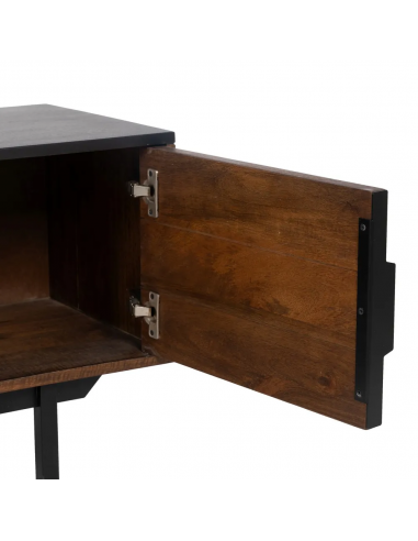 Mueble de TV Kesia 140 x 40, en madera de mango...