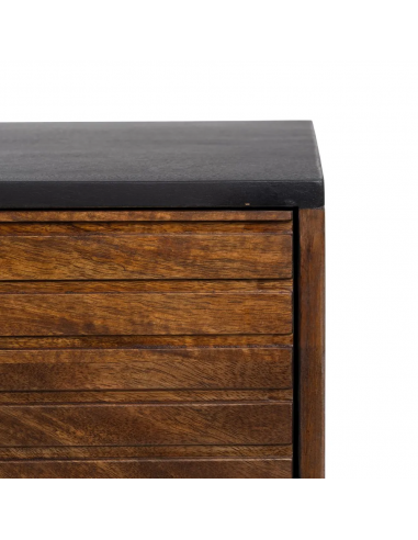 Mueble de TV Kesia 140 x 40, en madera de mango...