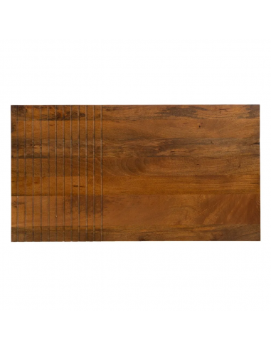 Mesa de centro Kesia 110 x 60 cm, em madeira de...