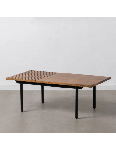 Mesa de centro Kesia 110 x 60 cm, em madeira de...