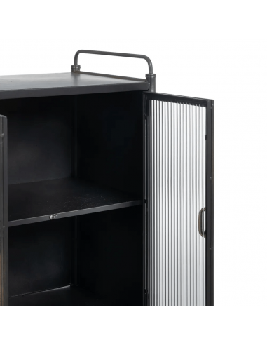 Vitrina de estilo industrial Brick 58 x 120,...