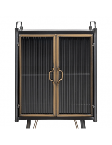 Vitrina de estilo industrial Brick 58 x 120,...