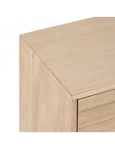 Cómoda Cofee 3 cajones de madera de pino y DM 80 x 77cm