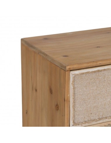 Mesa de cabeceira rústica Gerel 46 x 76 em...