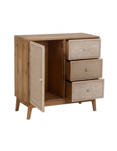 Aparador rústico Gerel 75,5 x 75,5 em madeira...