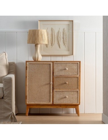 Aparador rústico Gerel 75,5 x 75,5 en madera...