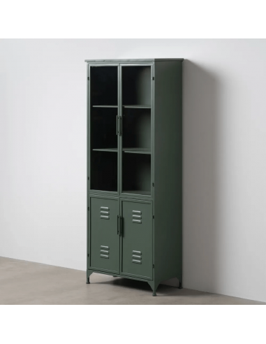 Vitrina industrial TOLIX 72 x 178 en metal...