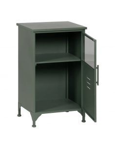 Mesita auxiliar industrial TOLIX 45 x 76 en metal verde... 2
