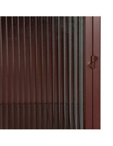 Trixie Vitrina estilo industrial 70 x 143,...