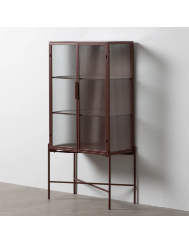 Trixie Vitrina estilo industrial 70 x 143,...