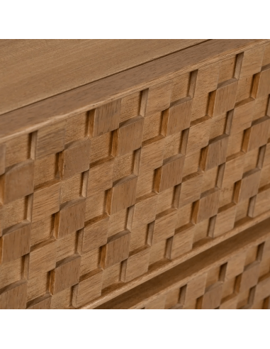 Cómoda Marigni 118 x 77, 6 cajones de madera y...