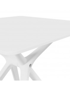 Mesa quadrada para exterior JULIET 70 x 70, polipropileno... 2