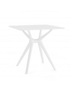 Mesa quadrada para exterior JULIET 70 x 70, polipropileno...