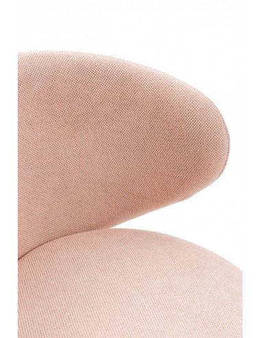 Butaca de diseño RUSH en tejido y patas de...