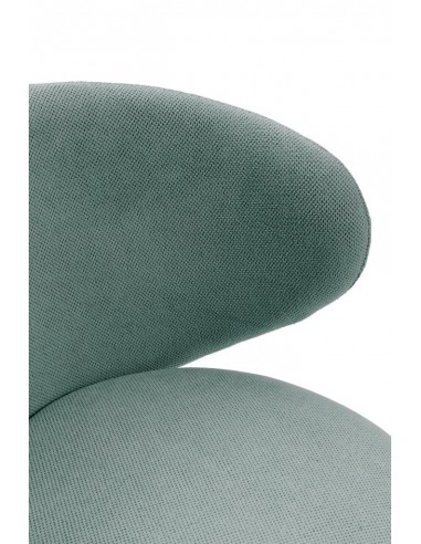 Butaca de diseño RUSH en tejido y patas de...