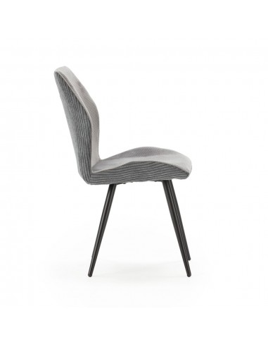 Cadeira de design ADAYA combinada em veludo...