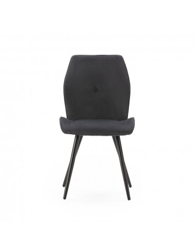 Silla de diseño ADAYA combinada en pana y tejido