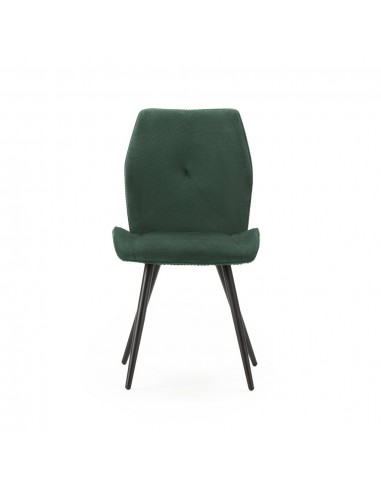 Silla de diseño ADAYA combinada en pana y tejido