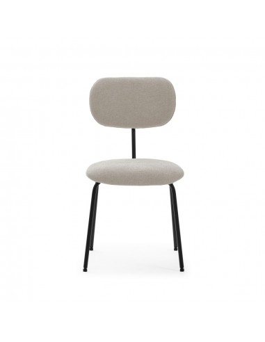 Silla de comedor estilo industrial DASH, tejido...