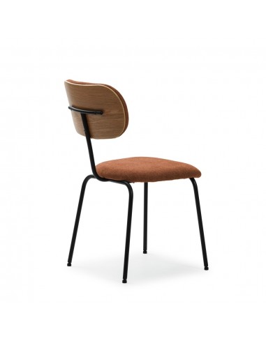 Silla de comedor estilo industrial DASH, tejido...
