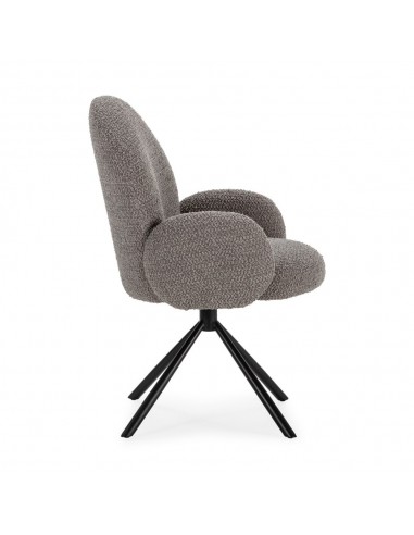 Poltrona giratória design DARIO, pelo efeito...