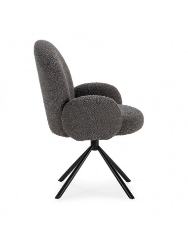 Poltrona giratória design DARIO, pelo efeito...