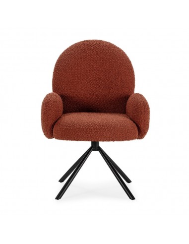 Sillón giratorio de diseño DARIO, tejido...