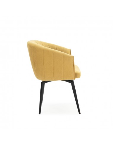 Silla con brazos giratoria ENKA en tejido y...