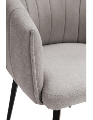 Silla con brazos giratoria ENKA en tejido y...