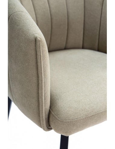 Silla con brazos giratoria ENKA en tejido y...