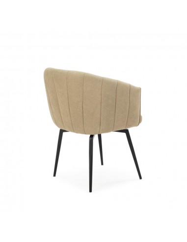 Silla con brazos giratoria ENKA en tejido y...