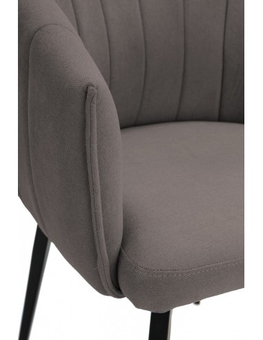 Silla con brazos giratoria ENKA en tejido y...