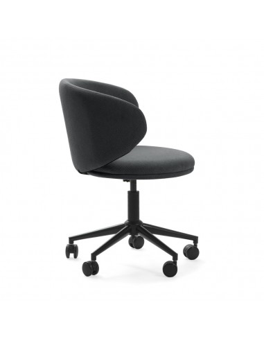 Silla oficina de diseño RUSH tejido y patas de...