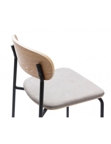 Banqueta moderna Maure 66, folheado de...