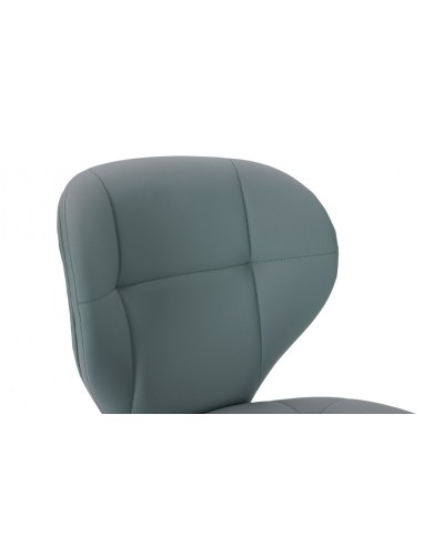 Silla de comedor MAURA, piel sintética y metal...