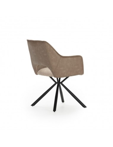 Cadeira com braços design MARIEL, tecido...