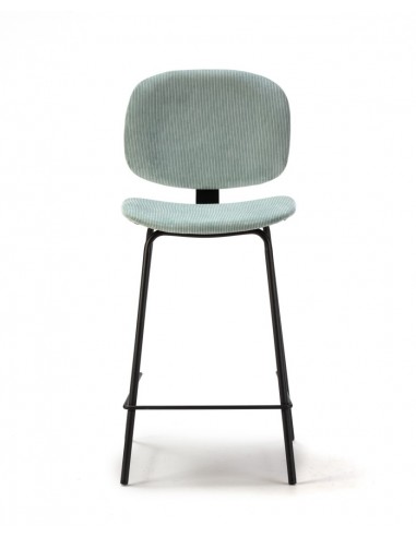 Banqueta estilo retro ARUS 65 tecido veludo...